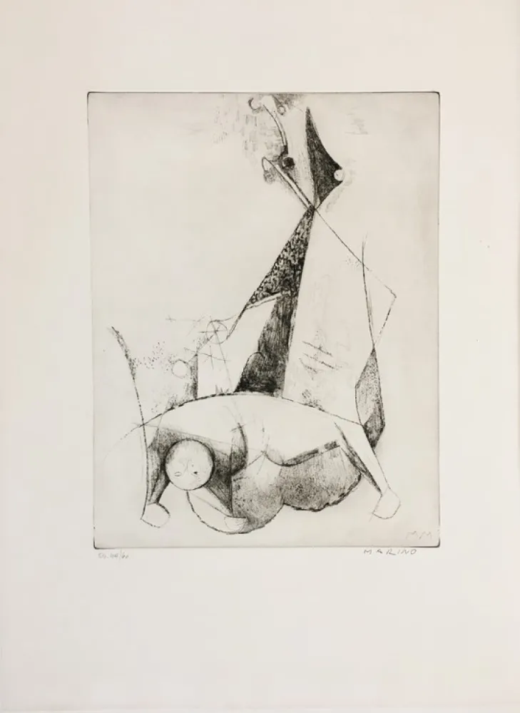 Acquaforte E Acquatinta Marini - Opera Grafica 14