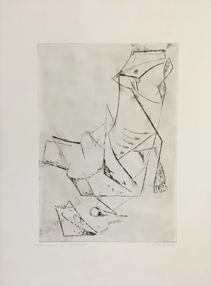 Acquaforte E Acquatinta Marini - Opera Grafica 16