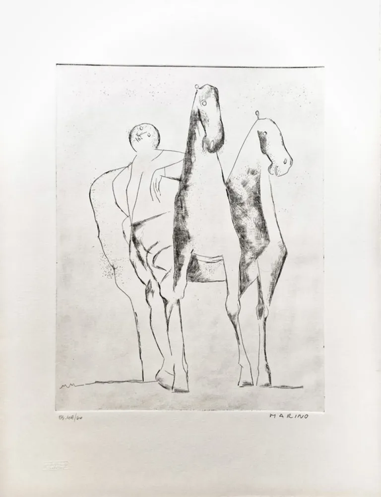 Acquaforte E Acquatinta Marini - Opera Grafica 6