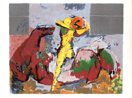 Litografia Marini - Orfeo