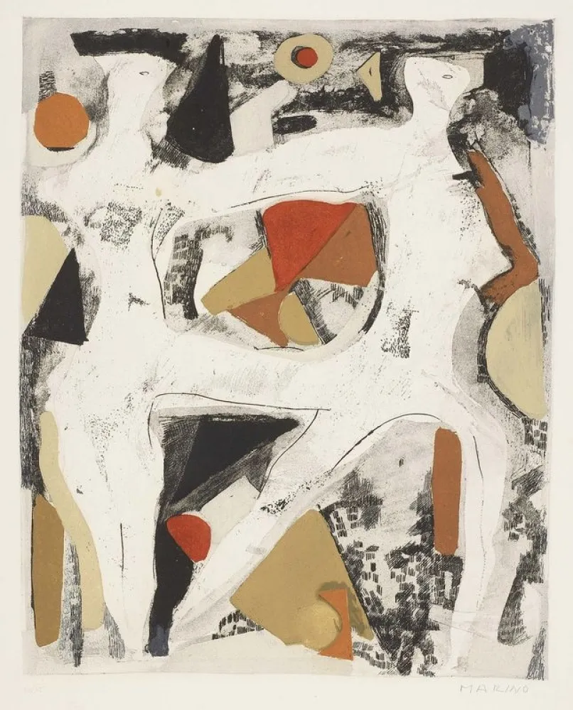 Acquatinta Marini - Passagio; Furia de danza