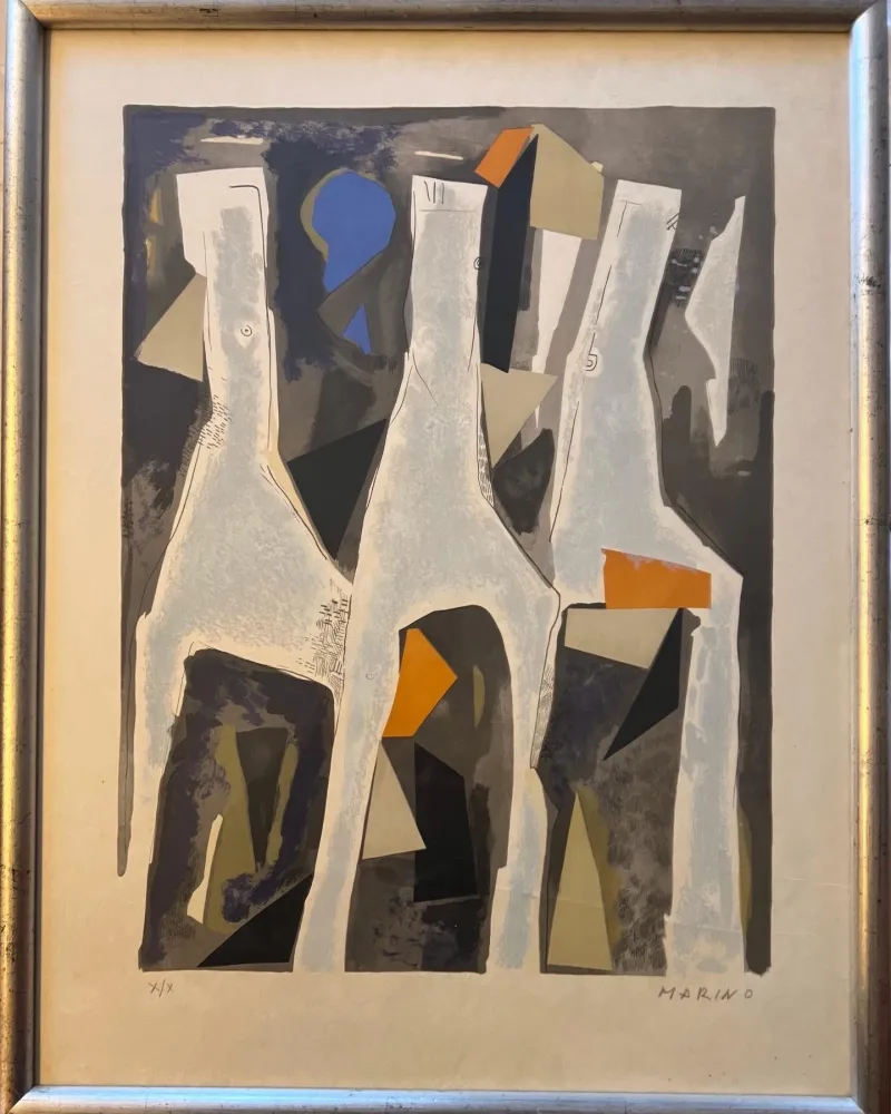 Litografia Marini - Personnages du Sacre du Printemps I