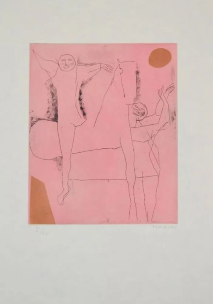 Acquaforte E Acquatinta Marini - Portfolio A-138 Giocolieir