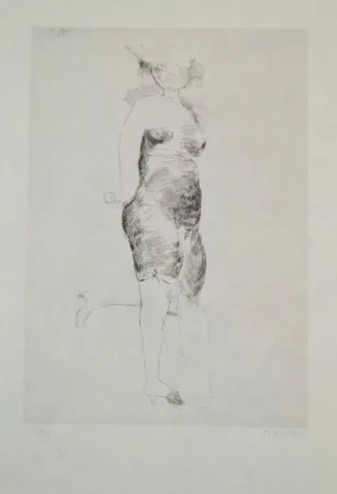 Incisione Marini - Portfolio A-52 Reminiscenza