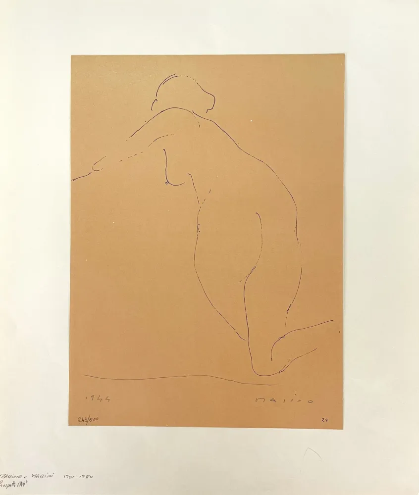 Non Tecnico Marini - Prospetto 1944