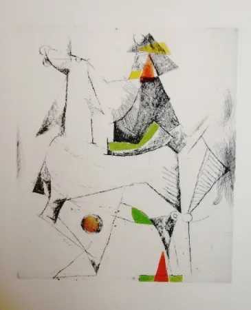 Acquaforte E Acquatinta Marini - Tout près de Marino 