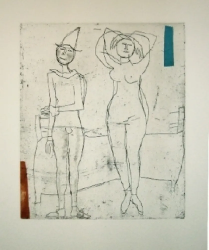 Acquaforte E Acquatinta Marini - Tout près de Marino