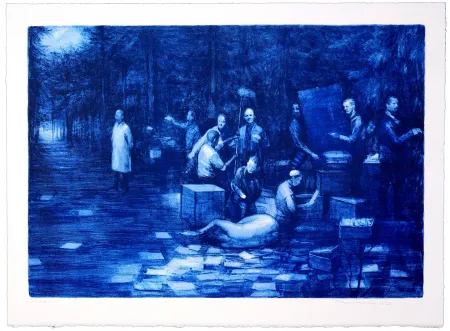 Litografia Martensen - Sans titre