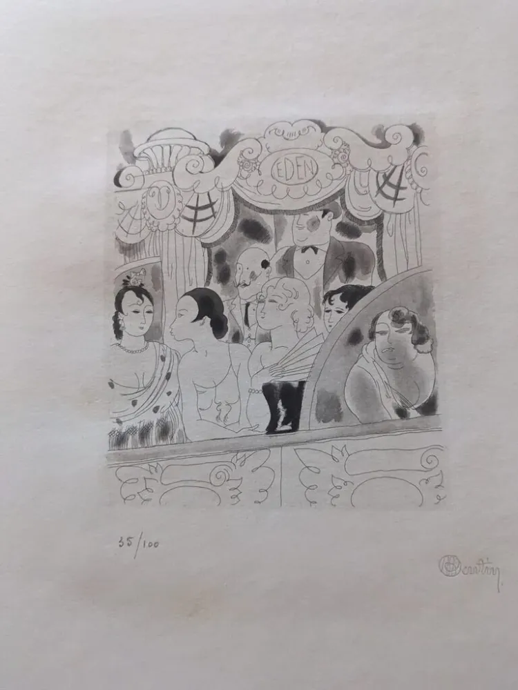 Acquaforte E Acquatinta Martin - La Petite Infante