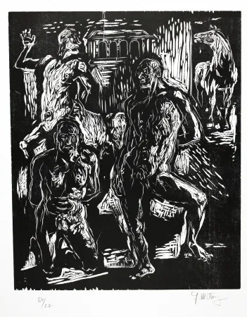 Incisione Su Legno Martinz - Ilyade