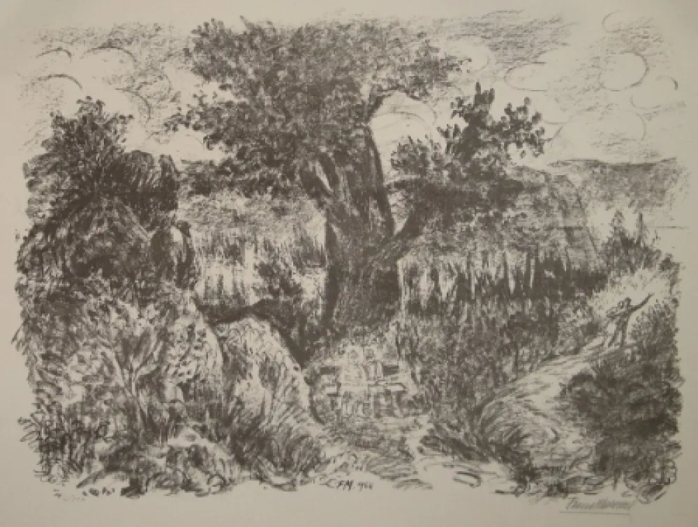 Litografia Masereel - (Das Alter)