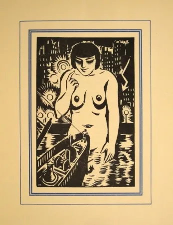 Incisione Su Legno Masereel - HUMBOURG, Pierre. Le Boy de sa Majesté