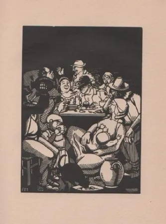 Libro Illustrato Masereel - Quinze Poèmes