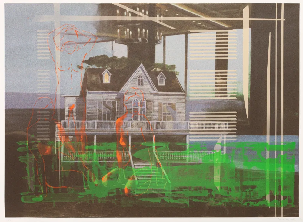 Litografia Masmonteil - Bathing Beauties