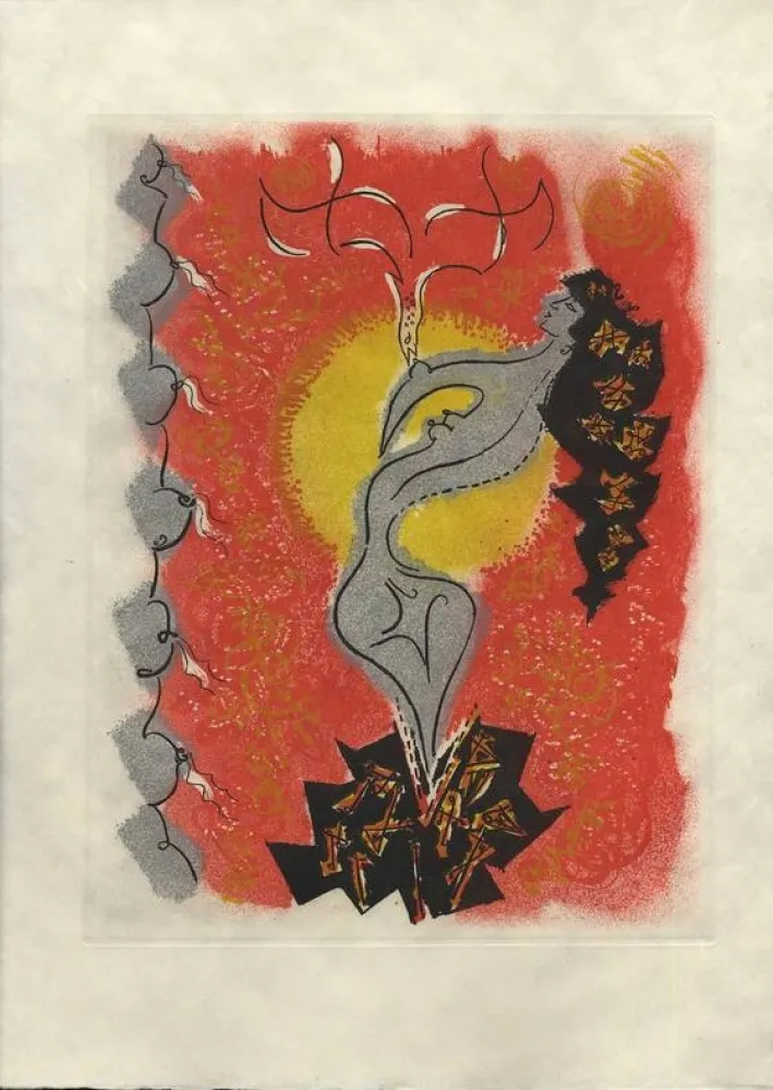 Libro Illustrato Masson - A. Maurois. LES ÉROPHAGES. 16 aquatintes originales