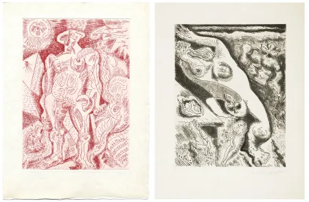 Libro Illustrato Masson - Alain Jouffroy : LE SEPTIÈME CHANT (1974)