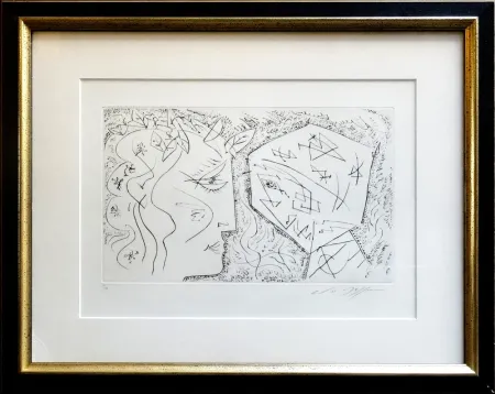 Acquaforte Masson - Apollon et Dionysos