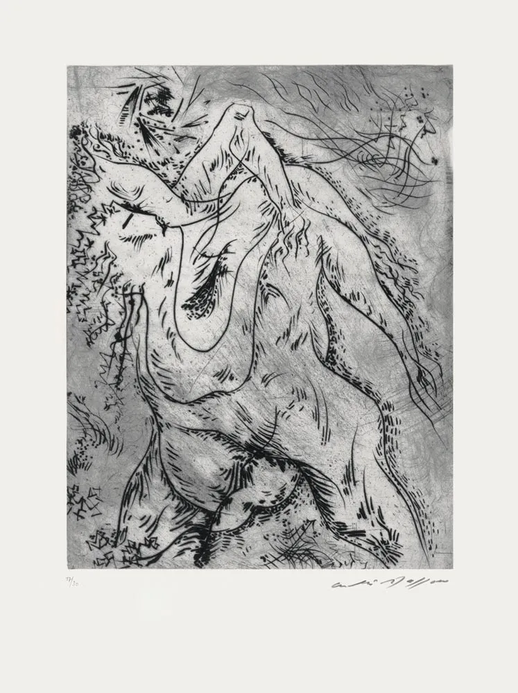 Acquaforte Masson - Arbres enlacés