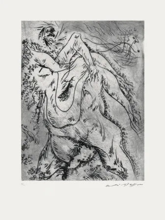 Acquaforte Masson - Arbres enlacés