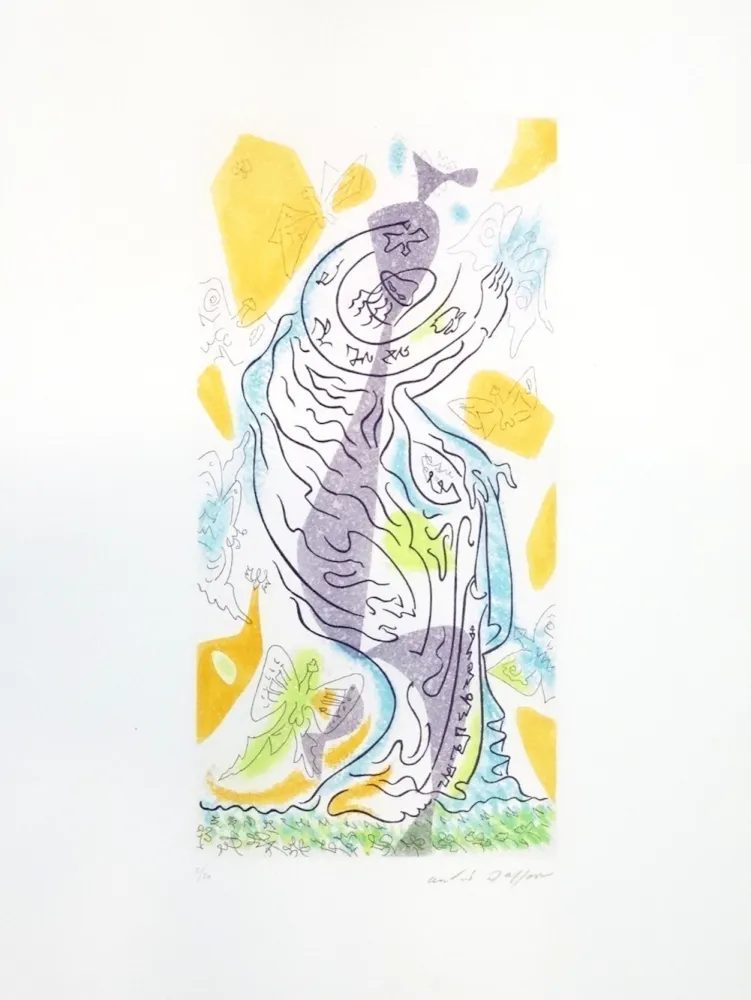 Acquaforte Masson - Charmeuses de papillons 