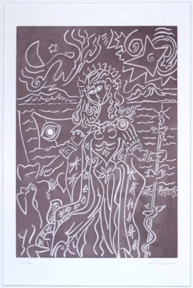 Incisione Masson - Circé