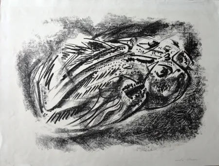 Litografia Masson - Composition 3