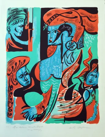 Litografia Masson - Dames