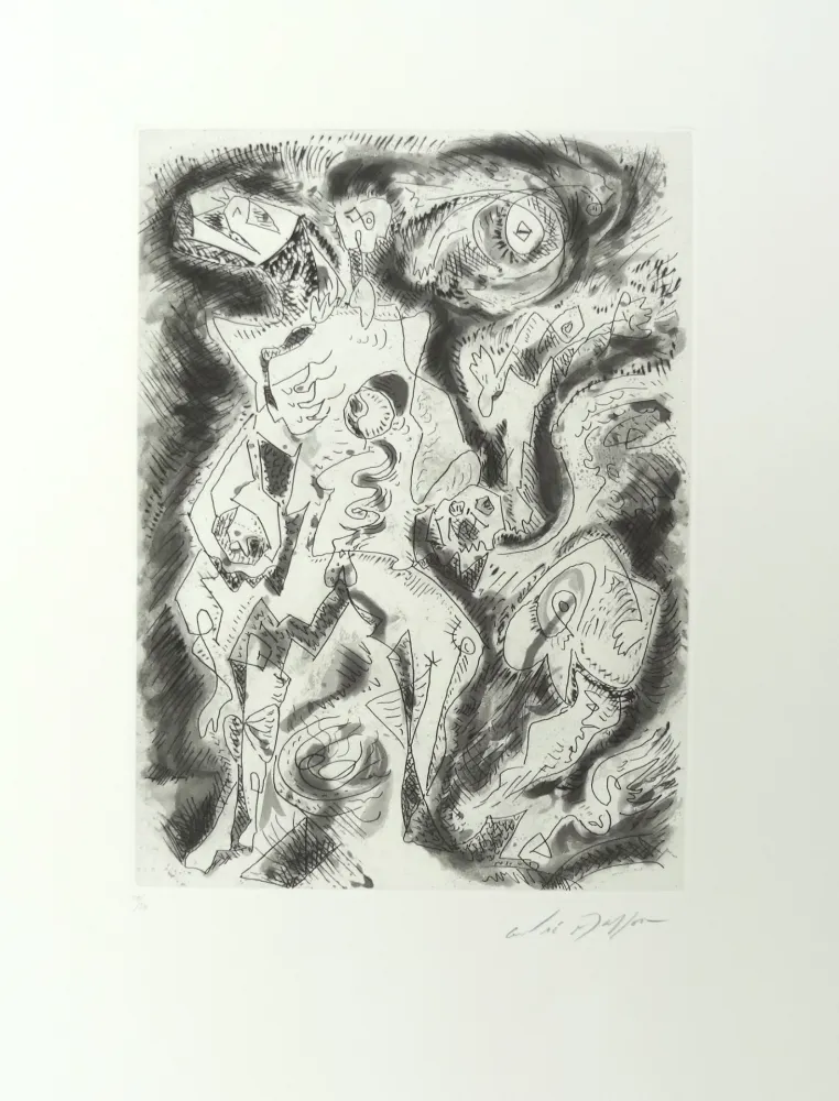 Acquaforte Masson - Démon