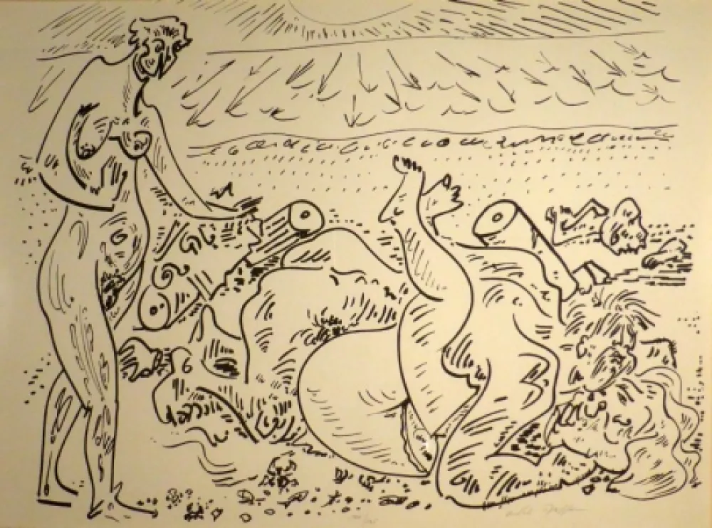 Litografia Masson - (Erotique)