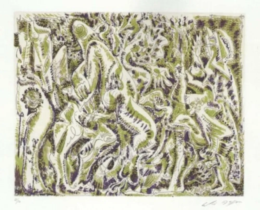 Acquaforte E Acquatinta Masson - Garden party