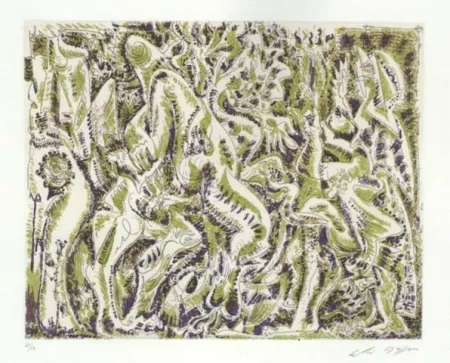 Acquaforte E Acquatinta Masson - Garden party