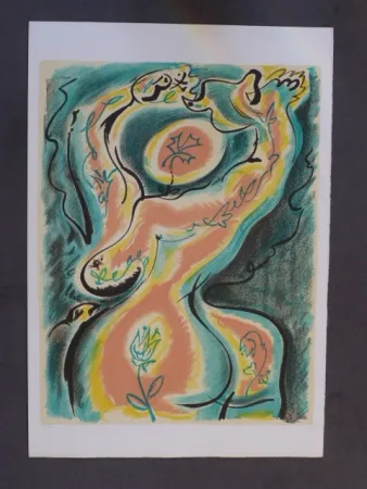 Litografia Masson - La danse 