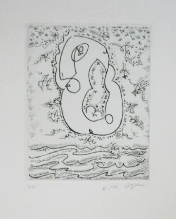 Acquaforte E Acquatinta Masson - L'amour sur les flots