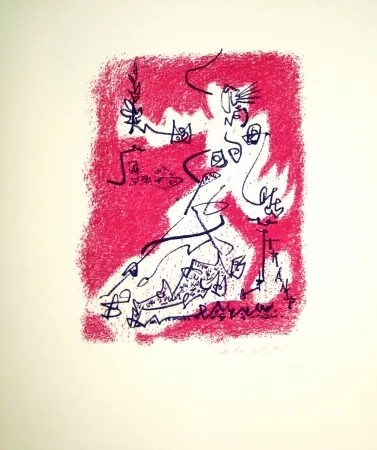 Litografia Masson - Le départ