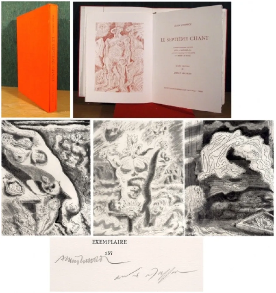 Libro Illustrato Masson - Le Septieme Chant 