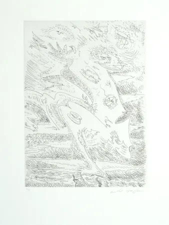 Acquaforte Masson - Métamorphose sur la cime