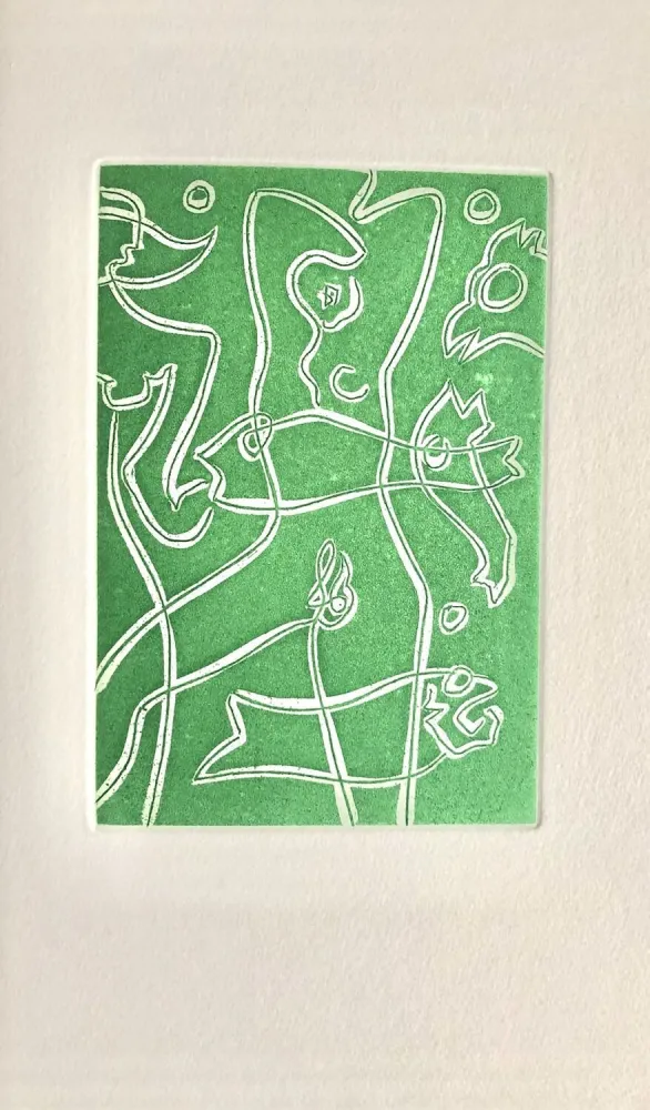 Acquaforte E Acquatinta Masson - Ô mésange, ô peut-être