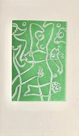 Acquaforte E Acquatinta Masson - Ô mésange, ô peut-être