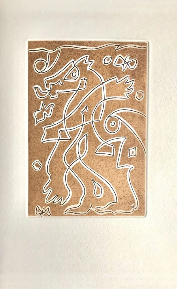 Acquaforte E Acquatinta Masson - Ô mésange, ô peut-être