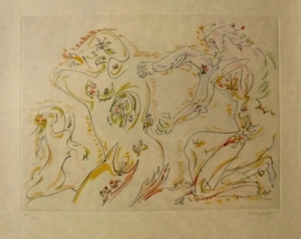 Acquaforte E Acquatinta Masson - Sans titre