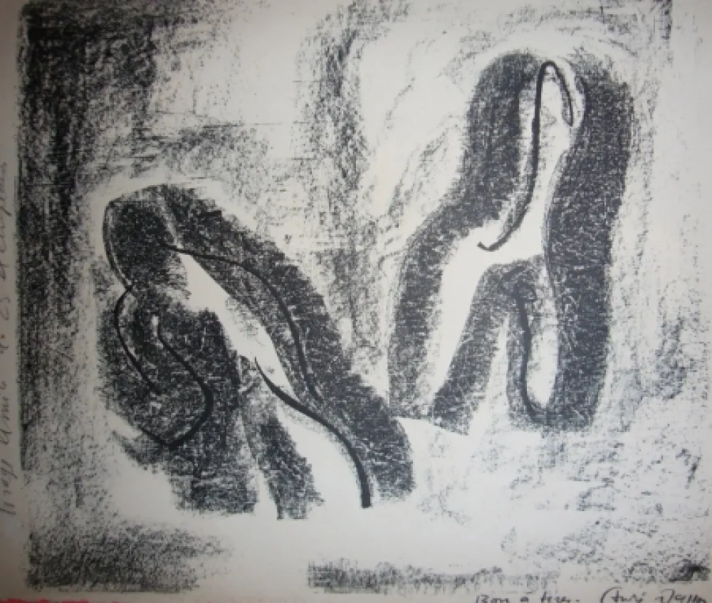 Litografia Masson - Sans titre