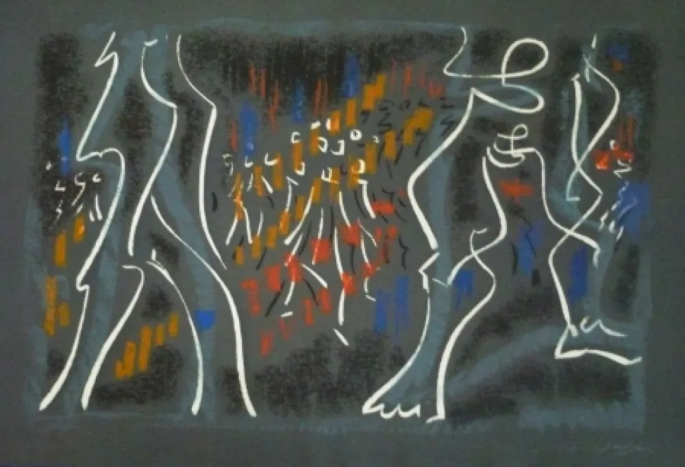 Litografia Masson - Sans titre