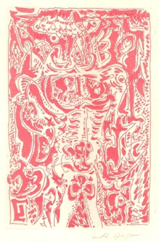 Acquaforte E Acquatinta Masson - Senza titolo