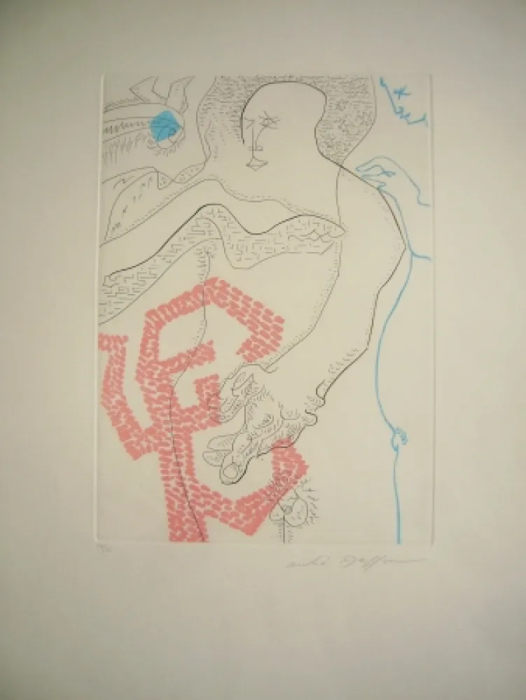 Incisione Masson - Thésée