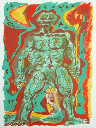 Litografia Masson - Variation sur l’imaginaire