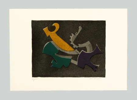 Incisione Mastroianni  - Omaggio all'Ariosto