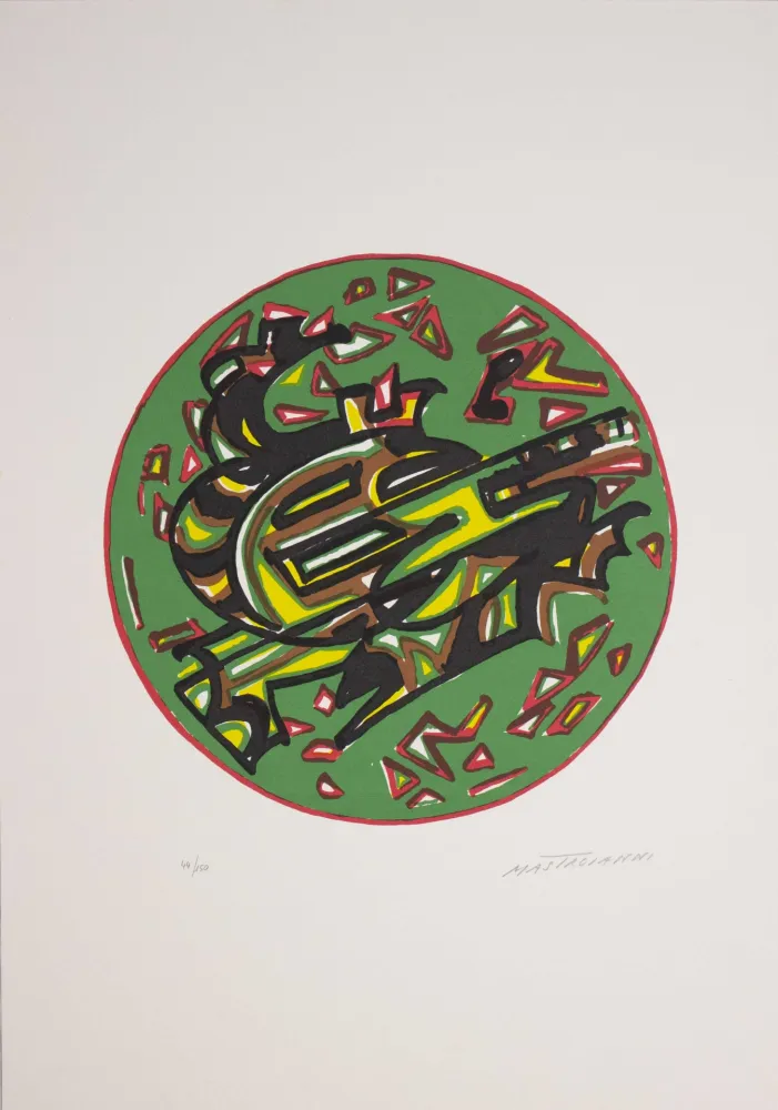 Serigrafia Mastroianni  - Trinità