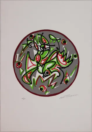 Serigrafia Mastroianni  - Trinità