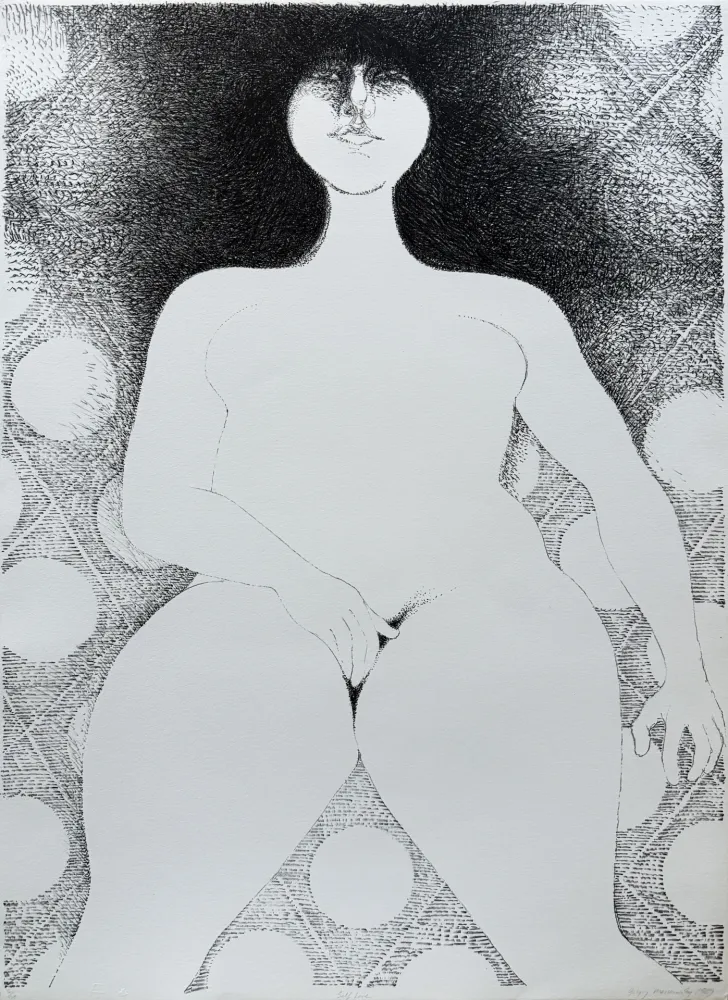 Litografia Masurovsky - Self Love, 1969