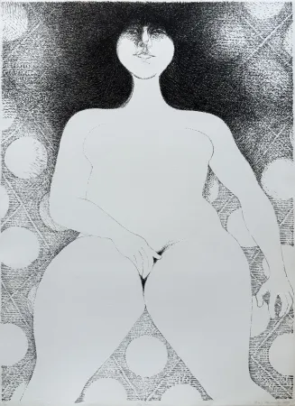 Litografia Masurovsky - Self Love, 1969
